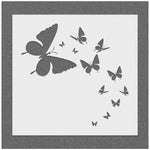 Load image into Gallery viewer, Butterfly Stencil Pattern