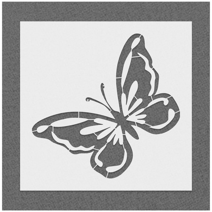 Flying Ornate Stencil