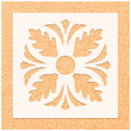 Foliate Pattern Stencil