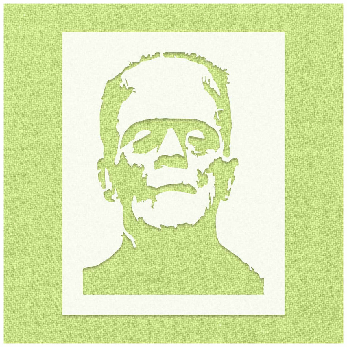 Frankeinsten Halloween Stencil