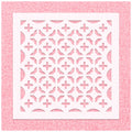 Geometric Seamless Wall Pattern Stencil