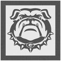 Georgia Bulldog Logo Stencil