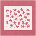 Ginger Bread Pattern Stencil