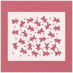 Ginger Bread Pattern Stencil