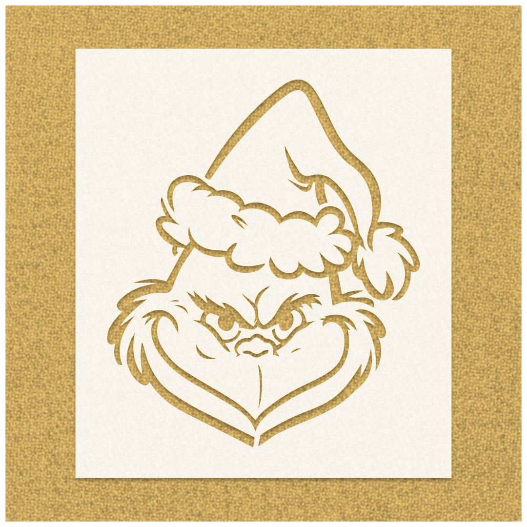 The Grinch Pumpkin Stencil The Grinch Pumpkin Stencil