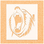 Grizzly Bear Outlined