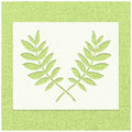 Leaf Cake Stencil