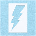Lighting Bolt Stock Stencil