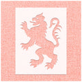 Lion Rampant Stencil