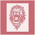 Lion Roar Stencil