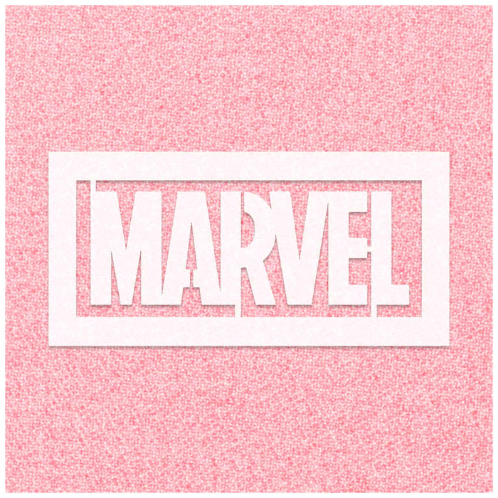 Marvel Logo Stencil