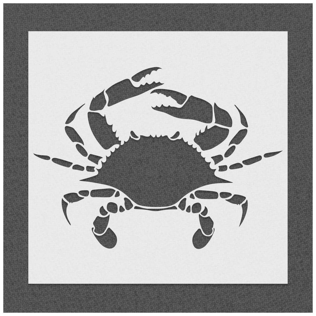 Maryland Crab Stencil