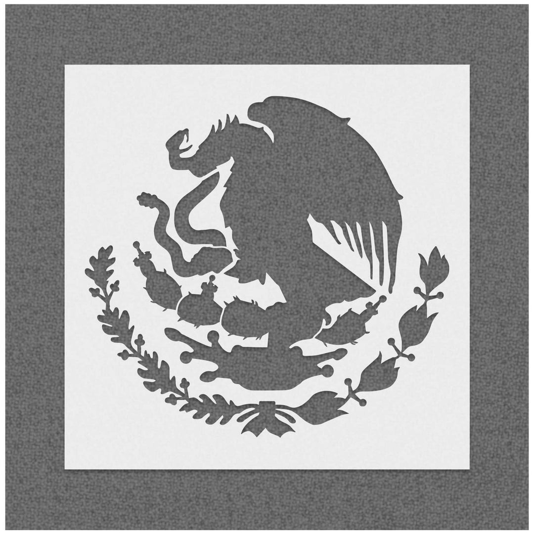Mexican Flag Stencil
