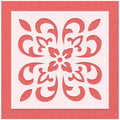 Moroccan Floor Tile Pattern Stencil