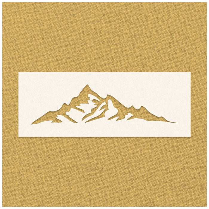 Mountain Range Fea Stencil