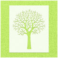 No Leaf Tree Stencil