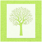 No Leaf Tree Stencil