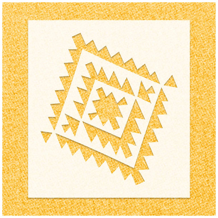 Pillow Pattern Stencil