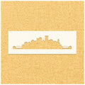 Pittsburgh City Skyline Stencil