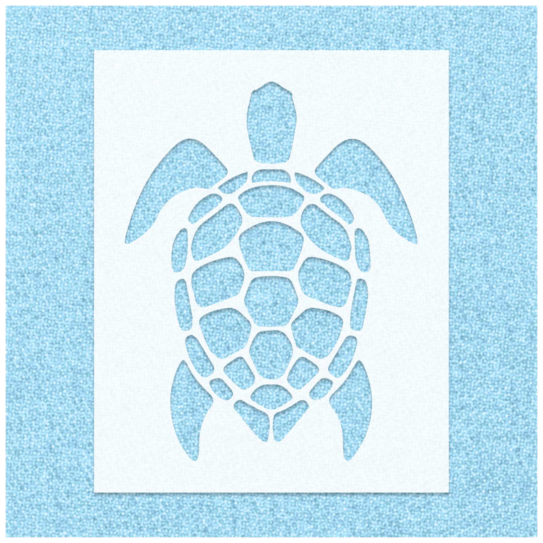 Sea Turtle Symbol Stencil for Eco Art Projects | Stencilmonkey – Stencil Monkey sea-turtle-symbol-stencil-for-eco-art-projects-stencilmonkey-stencil-monkey
