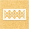 Seamless Honeycomb Pattern Stencil