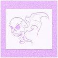 Skull Wings Stencil