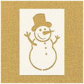 Snowman Stencil