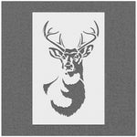 Stags Head Stencil