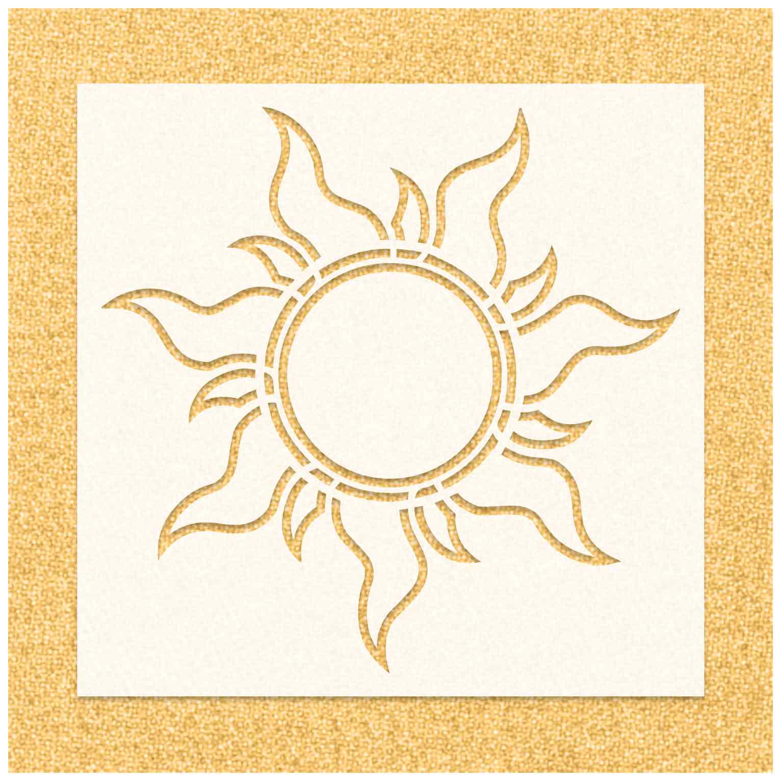 Tangled Sun Templates Printable