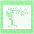 Tree Without Leaf Stencil