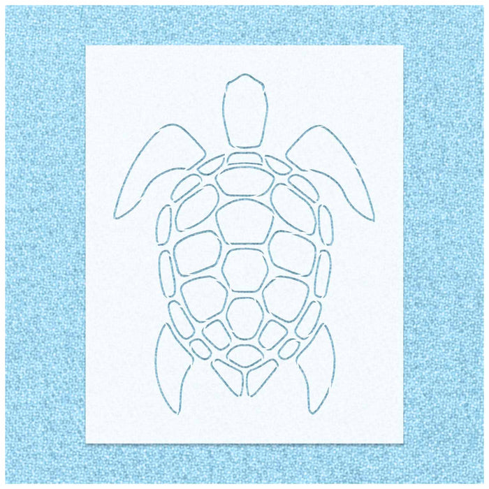 Turtle Outline Stencil